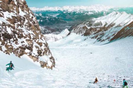 Snowy mountains